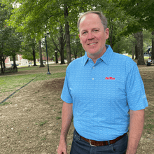 Load image into Gallery viewer, Ole Miss Alumni Association + GenTeal Apparel Tailgater Polo