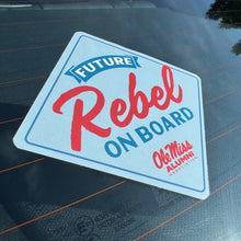Load image into Gallery viewer, Ole Miss Future Rebel Baby Bib and Car Decal
