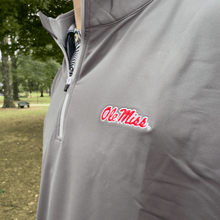 Load image into Gallery viewer, Ole Miss Alumni Association + GenTeal Club Performance Quarter-Zip Vest