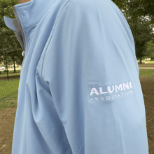 Load image into Gallery viewer, Ole Miss Alumni Association + GenTeal Club Performance Quarter-Zip - Light Blue