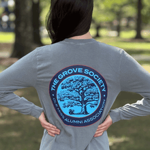 Load image into Gallery viewer, Ole Miss Alumni Association Grove Society Long Sleeve Tee