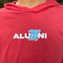 Load image into Gallery viewer, Ole Miss Alumni Association M Logo Hoodie Tee