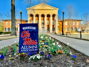 Ole Miss Alumni Association Active Member Garden Flag
