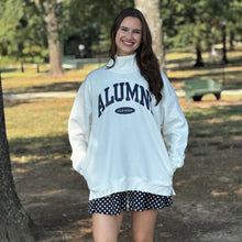 Load image into Gallery viewer, Ole Miss Alumni Association Varsity Mockneck - Ivory