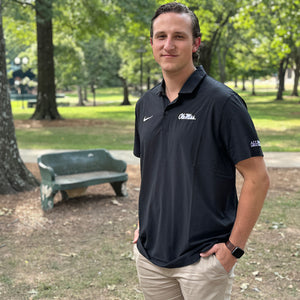 Ole Miss Alumni Association + Nike Dri-Fit Football Coach's Polo