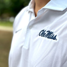 Load image into Gallery viewer, Ole Miss Alumni Association + Nike Dri-Fit Football Coach&#39;s Polo