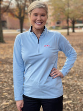 Load image into Gallery viewer, Ole Miss Alumni Association + Horn Legend Women&#39;s Stretch Pullover