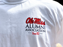 Load image into Gallery viewer, Ole Miss Alumni Association Logo Tee