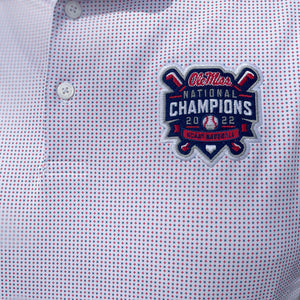 Ole Miss Alumni Association + Horn Legend Men's National Champion Performance Golf Polo