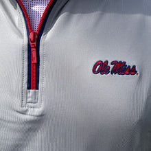 Load image into Gallery viewer, Ole Miss Alumni Association + Horn Legend Men&#39;s Bamboo Charcoal Luxury Pullover