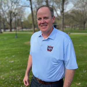 Ole Miss Alumni Association + Horn Legend Men's National Champion Stripe Golf Polo
